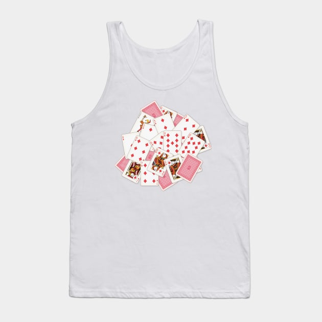 Deck of Cards Tank Top by nickemporium1